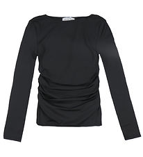 Hound Blouse - Wrinkle Top - Black