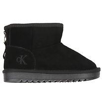 Calvin Klein Teddyboots - Pelzstiefel - Schwarz