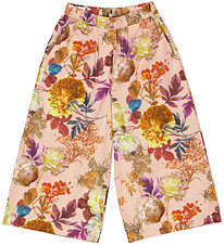 Christina Rohde Trousers - Dusty Pink w. Flowers
