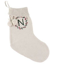 That's Mine Christmas Stocking - Knitted - N - Cam - Peyote