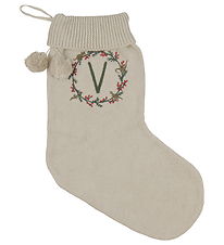 That's Mine Christmas Stocking - Knitted - V - Calle - Peyote