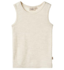 Wheat Undershirt - Wool - Iggy - Eggshell Melange