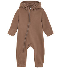 En Fant Fleece Suit - Coca Mocha
