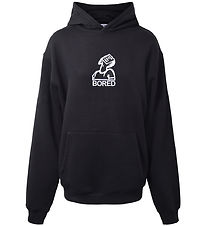 Hound Hoodie - Hoddie W/Embroidery - Black