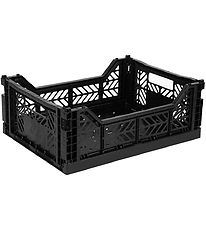 Aykasa Foldable Box - 40x30x15 cm - Midi - Black