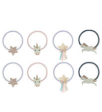 Mimi & Lula Hårsnoddar - 8-pack - Unicorn Little Prince