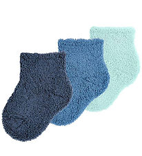 Condor Socken - 3er-Pack - Terry - Blue Töne