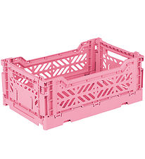 Aykasa Foldable Box - 27x17x11 cm - Mini - Baby Pink