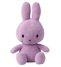 Bon Ton Toys Soft Toy - 23 cm - Miffy ECO - Corduroy Lilac