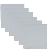 Mininor Muslin Cloths - 6-Pack - 70x70 cm - Glacier Grey