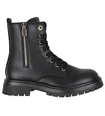 Tommy Hilfiger Stiefel - Lace-Up - Schwarz