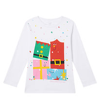 Stella McCartney Kids Bluse - Weiß/Weihnachten