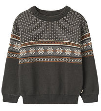Wheat Bluse - Strick - Jacquard - Julius - Raven