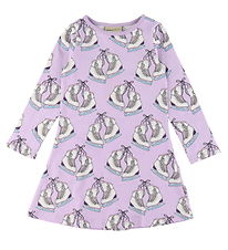 Småfolk Dress - Orchid Petal w. Skates