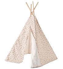 Kids Concept Play Tent - Tips Dot - White/Beige