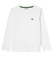 Lacoste Blouse - White w. Logo