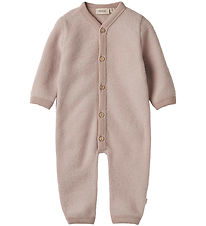 Wheat Strampler - Wollfleece - Levi - Dry Rose