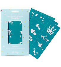 Oh Flossy Face Paint - Makeup Stencils