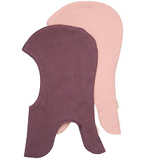Minymo Balaclava - 2-layer - 2-Pack - Balaclava - Violet Ice