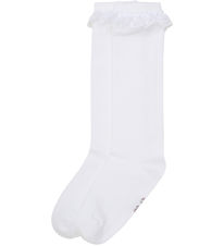 Minymo Kniestrümpfe - Noos - White