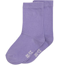 Minymo Sneaker-Socken - 2er-Pack - Noos - Purple Haze