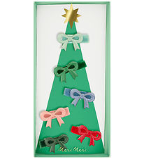Meri Meri Hair Clips - 6-Pack - Enamel - 4 cm - Bows