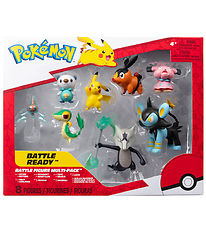 Figure Pokémon - 8 Pack - Battle Figure