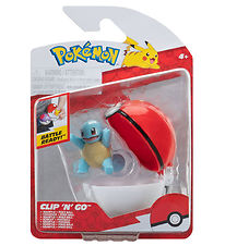 Pokémon Figure - Clip N Go - Squirtle w. Poke Ball