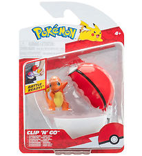 Pokémon Figure - Clip 'N' Go - Charmander w. Poke Ball