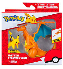 Pokémon Figure - Battle Figure 2-Pack - Charizard Duck Pikachu