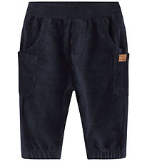 Hust and Claire Corduroy Trousers - Gus - Navy
