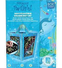 Box Candiy Föndursett - Lantern Scratch Art-Sett - Algjörlega Tw