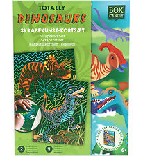 Box Candiy Föndursett - Scratch Art Card Set - Algjörlega Risaeð