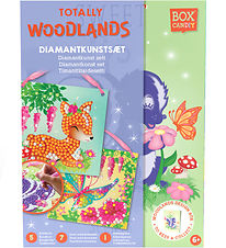 Box Candiy Föndursett - Diamond Art Kit - Totally Woodlands