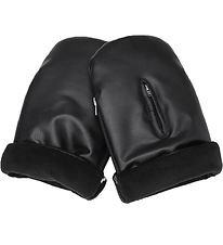 KongWalther Barnvagnshandskar - 2-pack - Østerbro - Svart