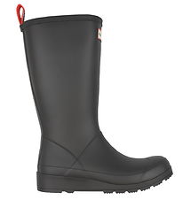 Hunter Rubber Boots - Play Tall Wellington - Black