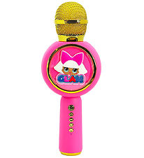 OTL Microphone - LED - Karaoke - LOL Surprise - Pink/Gold