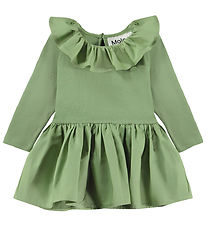Molo Kjóll - Crystale - Moss Green