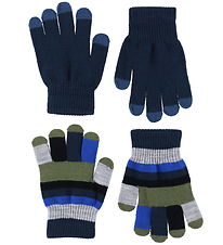 Molo Hanskar - 2 Pakki - Prjónað - Kei - Dark Denim