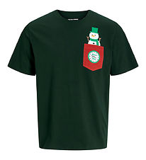 Jack & Jones Stuttermabolur - JjJól - Scarab