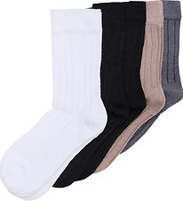 Minymo Socken - Knöchelsocken - 5er-Pack - Black