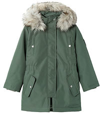 Name It Winterjacke - NOOS - NkfMilla Parka - Agave Green