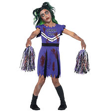 Smiffys Costume - Dark Cheerleader - Purple/Black