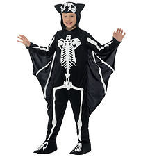 Smiffys Costume - Bat Skeleton - Black/White
