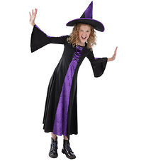 Smiffys Costume - Bewitched - Purple/Black