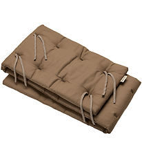 Leander Bed Bumper - Linea/Luna - 32x180 - Mocca