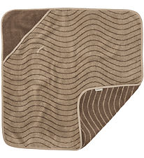 Leander Baby towel - Hoodie - 80x80 cm - Mocca