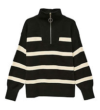 Vero Moda Girl Bluse - Strick - VmSaba - Black/Birch