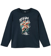 Name It Blouse - NkmRemusjul - Dark Sapphire
