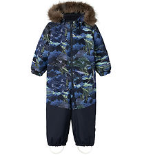 Name It Snowsuit - NmmSnow10 - Dark Sapphire/Landscape